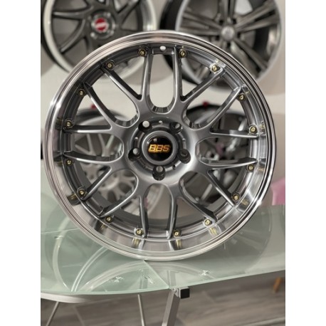 JUEGO DE RINES 18"X8.5" 5-112/114.3 TIPO BBS RS-GT