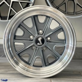 JUEGO DE RINES 15"X8"/9" 5-114.3 TIPO SHELBY