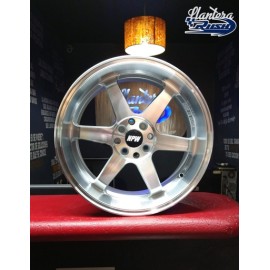 JUEGO DE RINES 17"X7.5"/8.5" 4-100/108 TIPO WORK RAICING