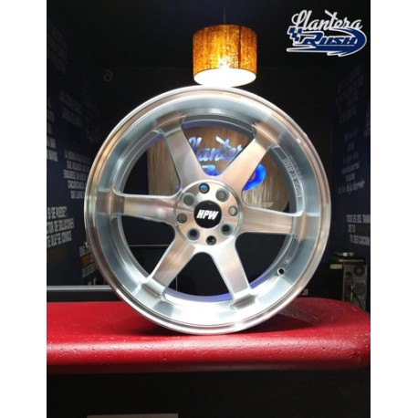 JUEGO DE RINES 17"X7.5"/8.5" 4-100/108 TIPO WORK RAICING