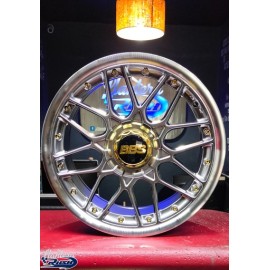 JUEGO DE RINES 17"X8.5" 5-100/112/114.3 TIPO BBS RS2