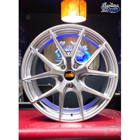 JUEGO DE RINES 18"X8" 5-112/114.3  TIPO BBS FI-R