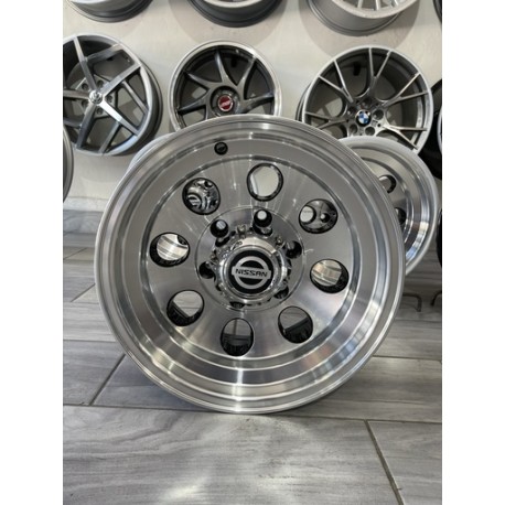 JUEGO DE RINES 15"X8" 6-139.7 TIPO NISSAN