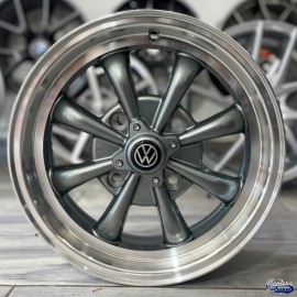 JUEGO DE RINES 15"X5.5" 4-130 TIPO VW SPIDER