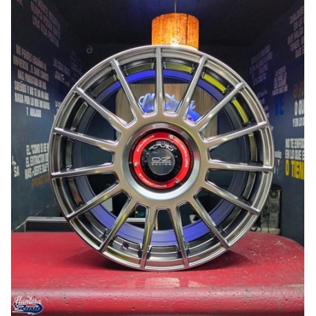 JUEGO DE RINES 18"X8" 5-112 TIPO OZ SUPERTURISMO EVOLUZIONE