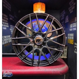 JUEGO DE RINES 18"X8.5"/9.5" 5-100/5-114/5-114 TIPO ROTIFORM RSE
