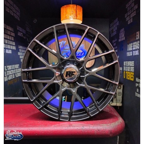 JUEGO DE RINES 18"X8.5"/9.5" 5-100/5-114/5-114 TIPO ROTIFORM RSE